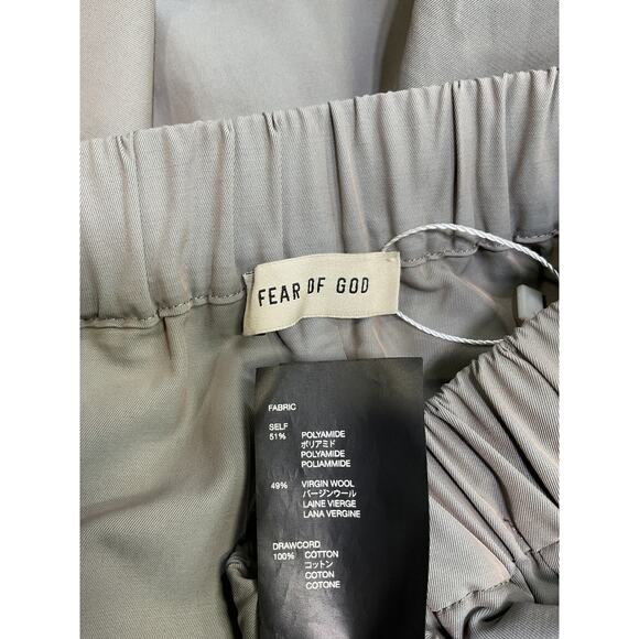 Fear Of God 'Eternal' Grey Polyamide Short Size XL - Picture 4 of 4